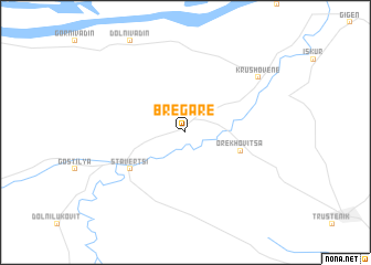 map of Bregare