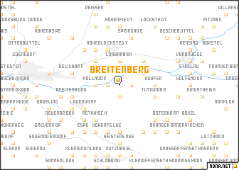map of Breitenberg
