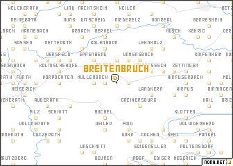 map of Breitenbruch