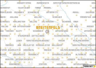 map of Breitenfeld