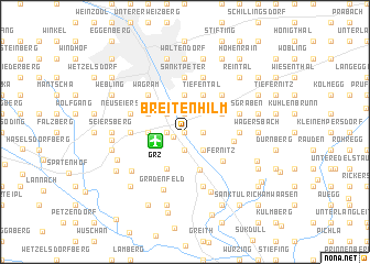 map of Breitenhilm