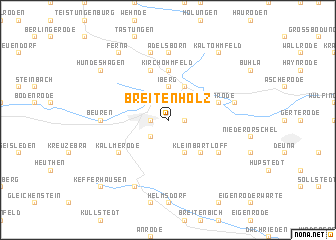 map of Breitenholz