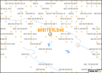 map of Breitenlohe