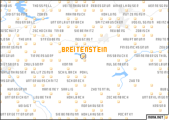 map of Breitenstein