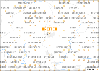 map of Breiten