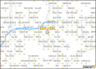 map of Brejoal