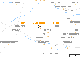 map of Brejo da Silha do Centeio