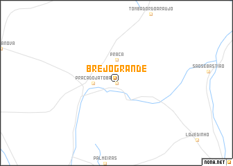 map of Brejo Grande