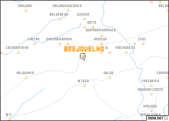 map of Brejo Velho