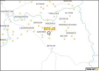 map of Brejo
