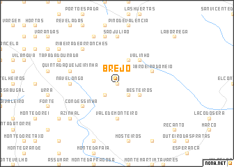 map of Brejo