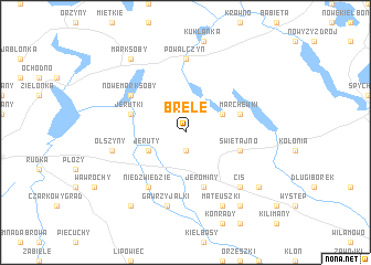map of Brele