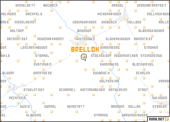 map of Brelloh