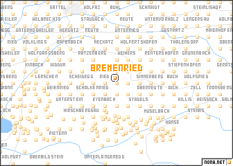 map of Bremenried