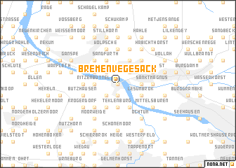 map of Bremen-Vegesack