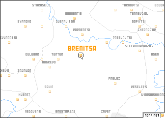 map of Brenitsa