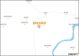 map of Brenner