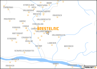 map of Brestelnic