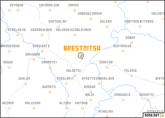 map of Brestnitsa