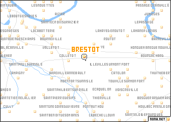 map of Brestot