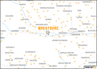 map of Brestovac