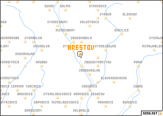 map of Brestov