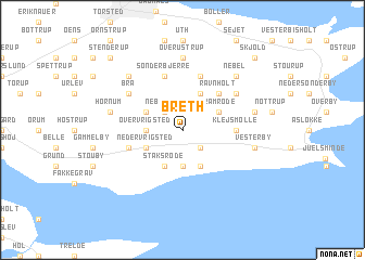 map of Breth