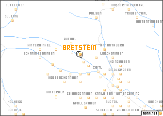 map of Bretstein