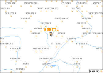 map of Brettl