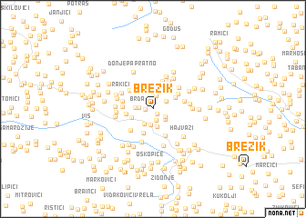 map of Brezik