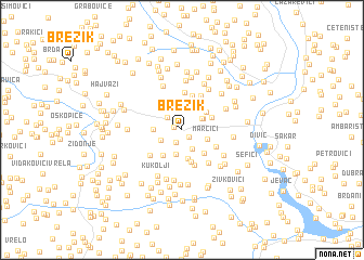 map of Brezik