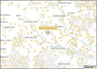 map of Briaridge