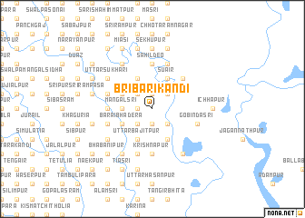 map of Bri Barikāndi