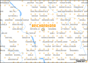 map of Bri Charākona