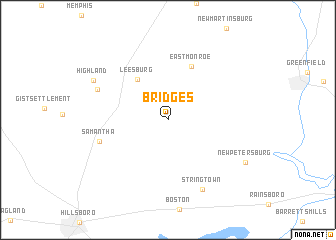map of Bridges