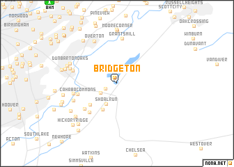 map of Bridgeton