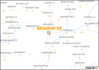 map of Bridgewater