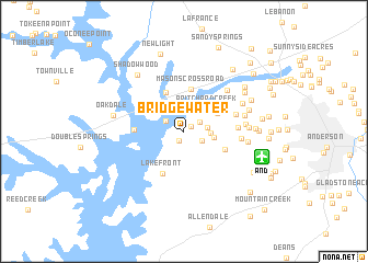 map of Bridgewater