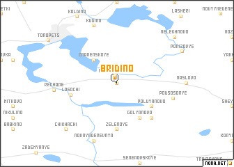 map of Bridino