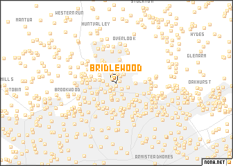 map of Bridlewood