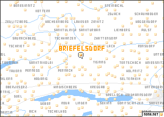 map of Briefelsdorf