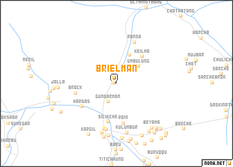 map of Brielman