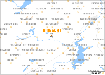 map of Briescht