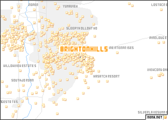 map of Brighton Hills