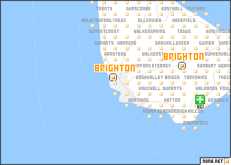 map of Brighton