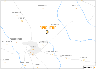 map of Brighton