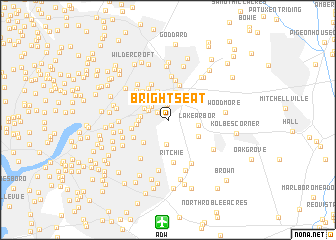 map of Brightseat