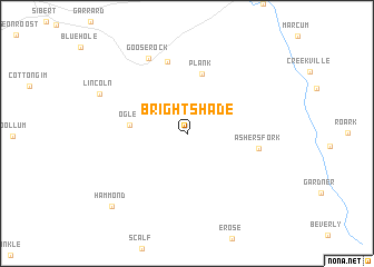 map of Brightshade