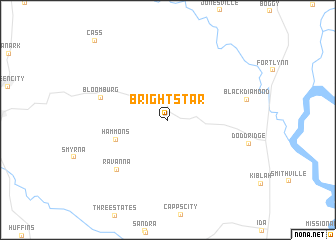 map of Brightstar