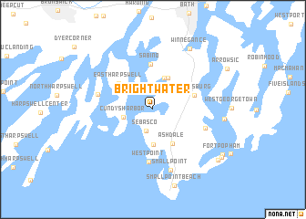 map of Brightwater